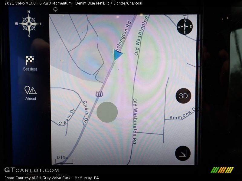Navigation of 2021 XC60 T6 AWD Momentum