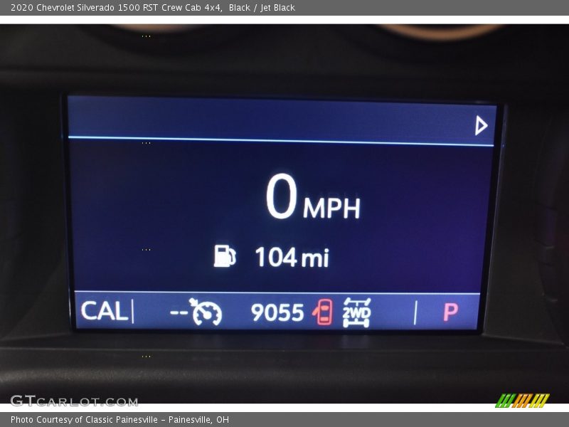 Black / Jet Black 2020 Chevrolet Silverado 1500 RST Crew Cab 4x4