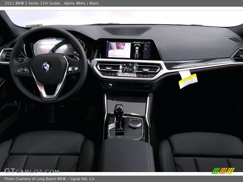 Alpine White / Black 2021 BMW 3 Series 330i Sedan