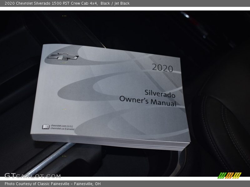 Black / Jet Black 2020 Chevrolet Silverado 1500 RST Crew Cab 4x4