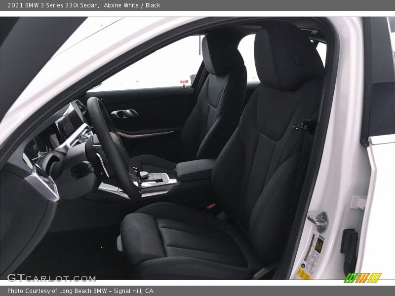 Alpine White / Black 2021 BMW 3 Series 330i Sedan