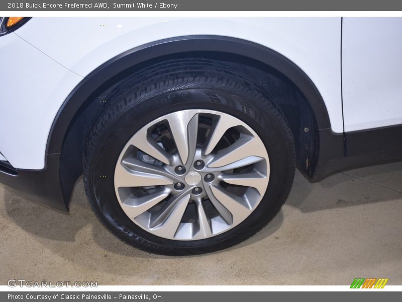 Summit White / Ebony 2018 Buick Encore Preferred AWD