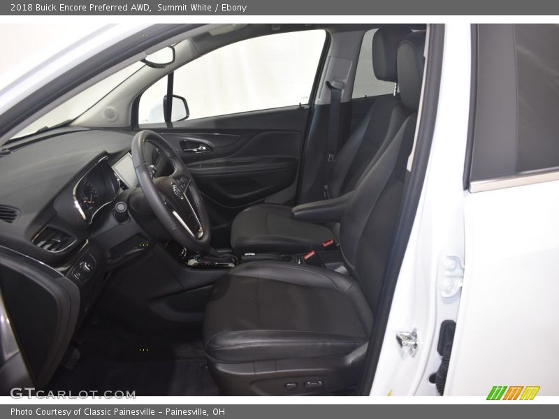 Summit White / Ebony 2018 Buick Encore Preferred AWD