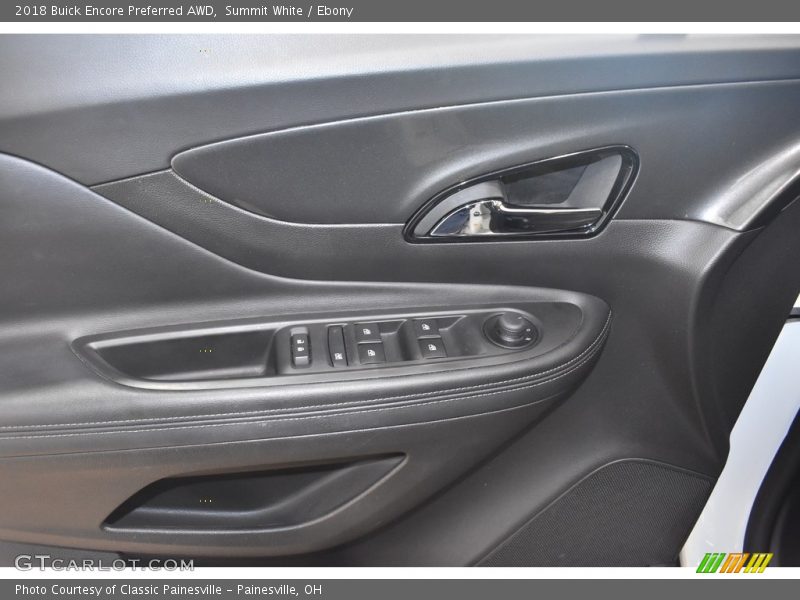 Summit White / Ebony 2018 Buick Encore Preferred AWD