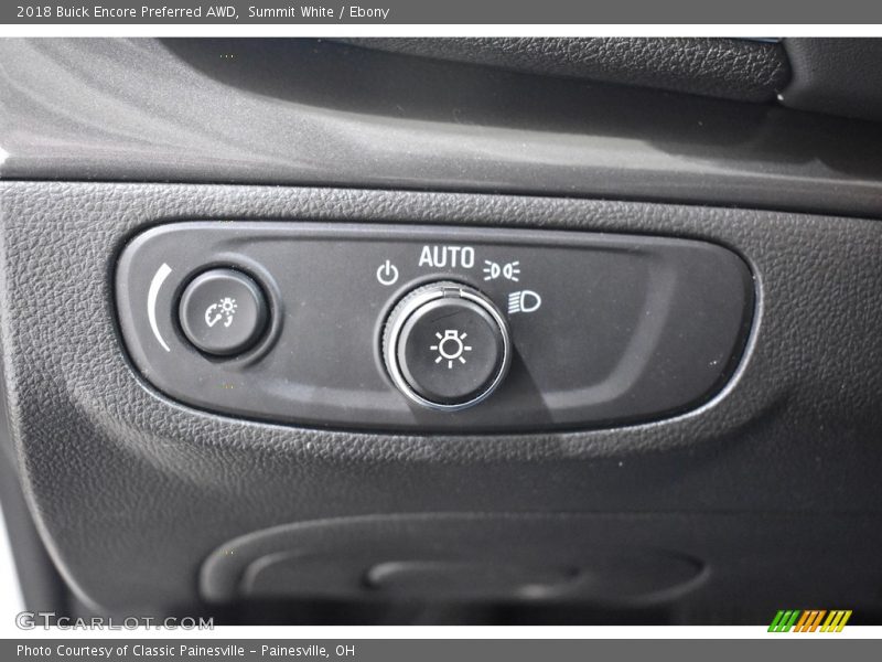 Summit White / Ebony 2018 Buick Encore Preferred AWD