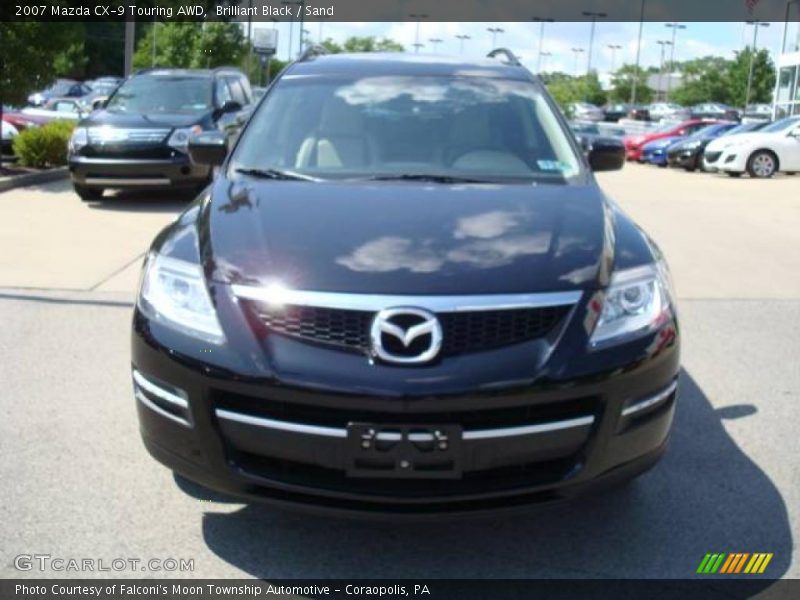 Brilliant Black / Sand 2007 Mazda CX-9 Touring AWD