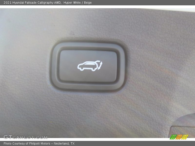 Hyper White / Beige 2021 Hyundai Palisade Calligraphy AWD
