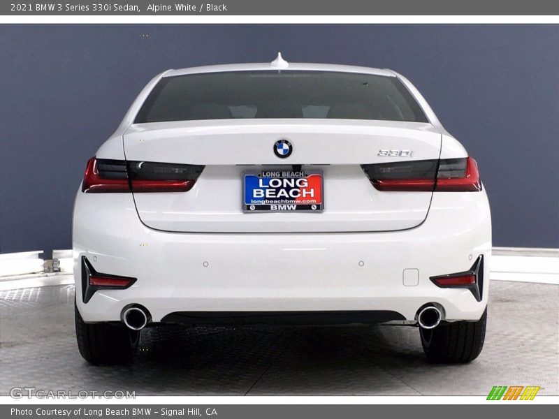 Alpine White / Black 2021 BMW 3 Series 330i Sedan