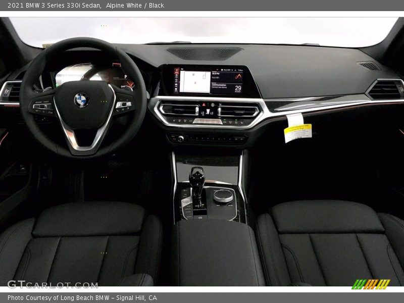 Alpine White / Black 2021 BMW 3 Series 330i Sedan