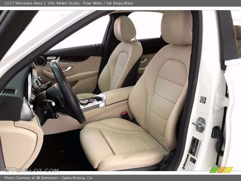 Front Seat of 2017 C 300 4Matic Sedan
