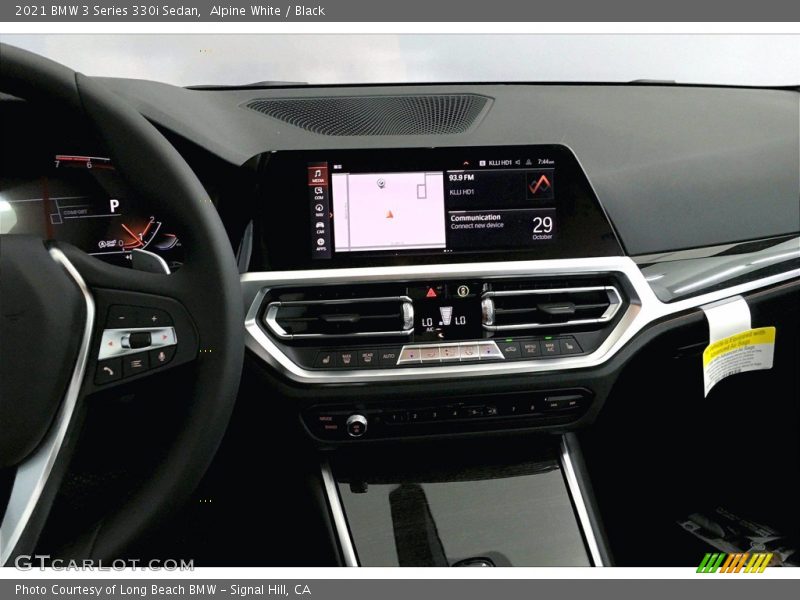 Alpine White / Black 2021 BMW 3 Series 330i Sedan
