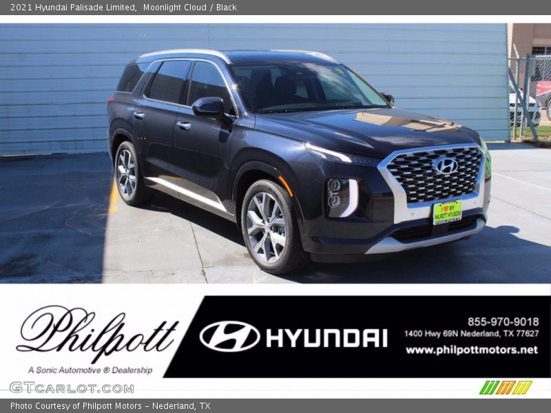 Moonlight Cloud / Black 2021 Hyundai Palisade Limited