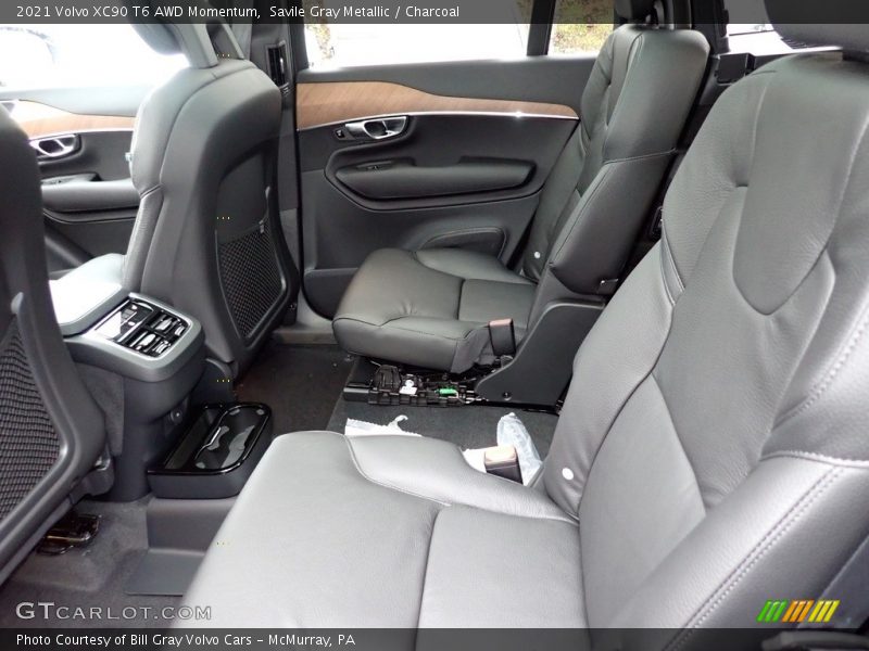 Rear Seat of 2021 XC90 T6 AWD Momentum