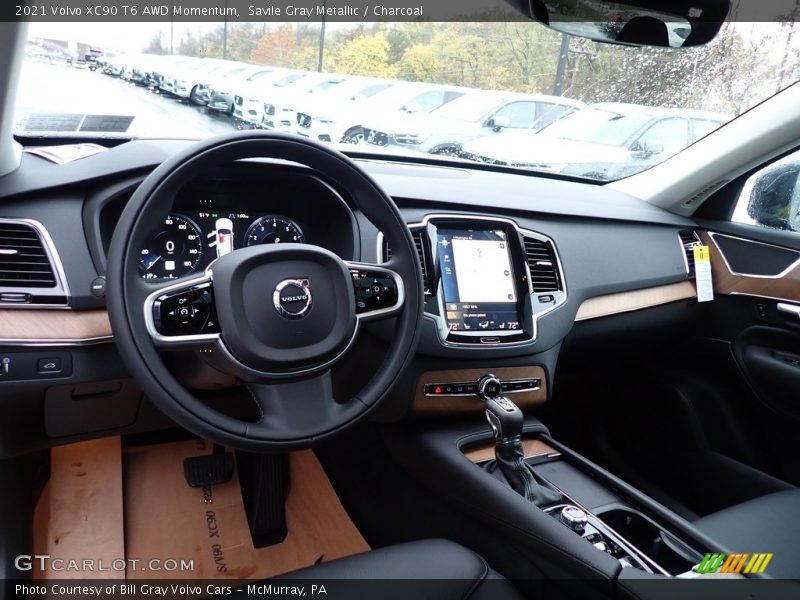  2021 XC90 T6 AWD Momentum Charcoal Interior