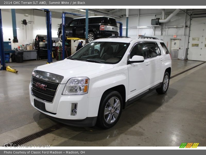 Summit White / Jet Black 2014 GMC Terrain SLT AWD