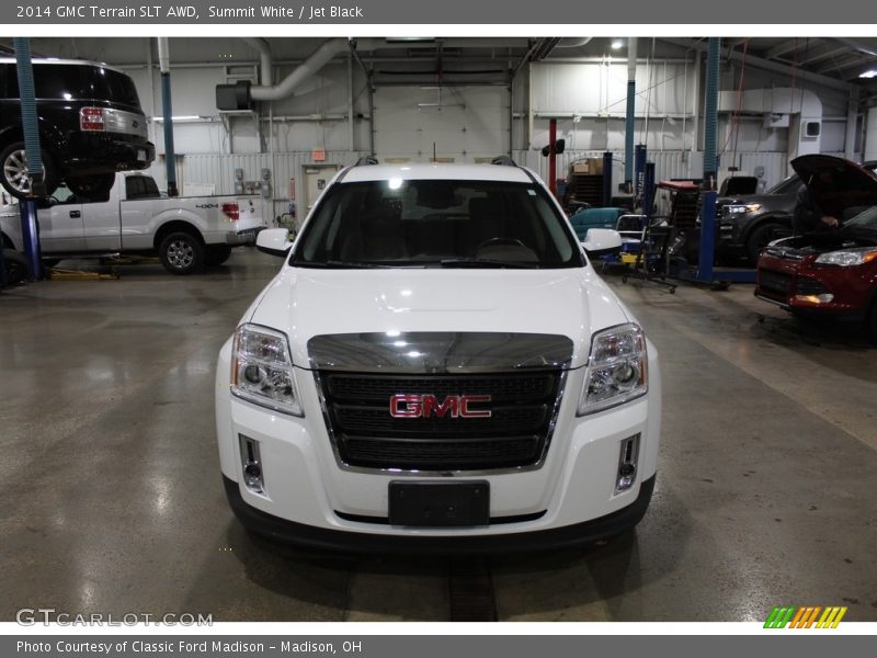 Summit White / Jet Black 2014 GMC Terrain SLT AWD