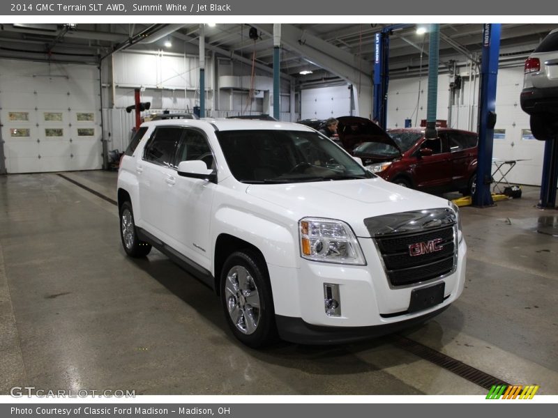 Summit White / Jet Black 2014 GMC Terrain SLT AWD