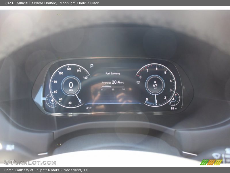 Moonlight Cloud / Black 2021 Hyundai Palisade Limited