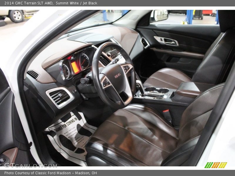 Summit White / Jet Black 2014 GMC Terrain SLT AWD