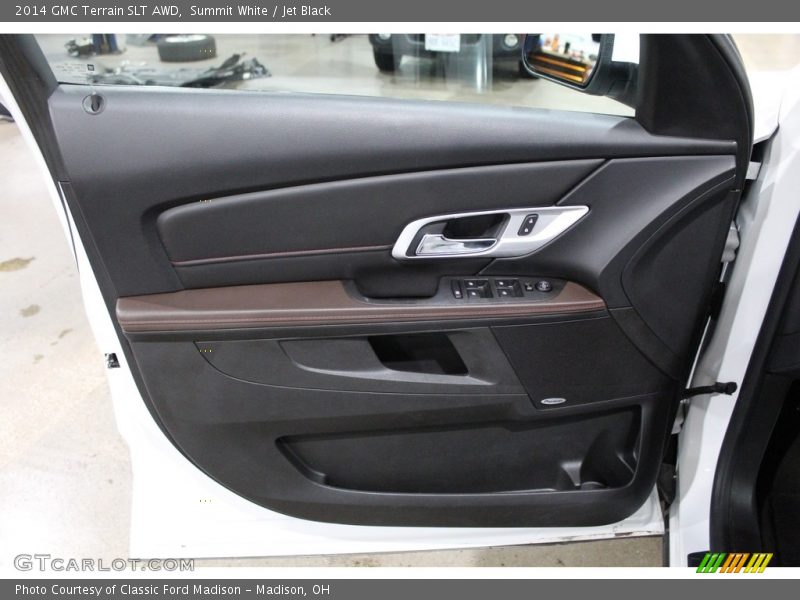 Summit White / Jet Black 2014 GMC Terrain SLT AWD