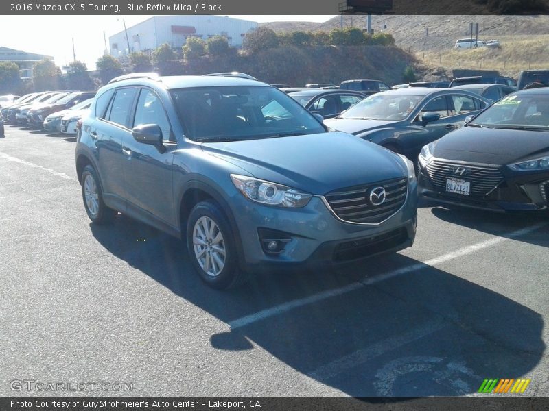 Blue Reflex Mica / Black 2016 Mazda CX-5 Touring