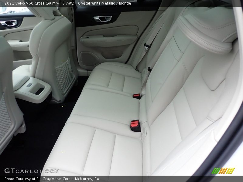Rear Seat of 2021 V60 Cross Country T5 AWD
