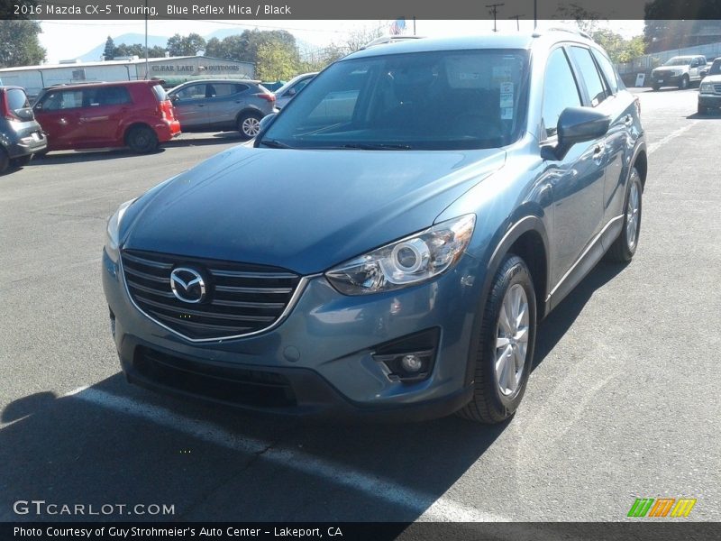 Blue Reflex Mica / Black 2016 Mazda CX-5 Touring