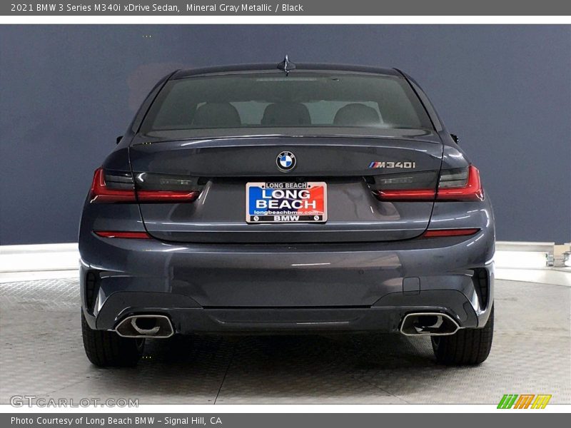 Mineral Gray Metallic / Black 2021 BMW 3 Series M340i xDrive Sedan