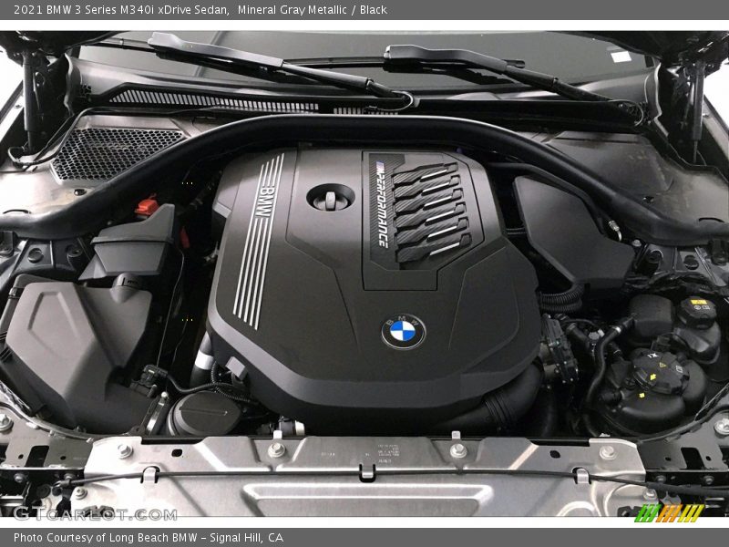  2021 3 Series M340i xDrive Sedan Engine - 3.0 Liter M TwinPower Turbocharged DOHC 24-Valve VVT Inline 6 Cylinder