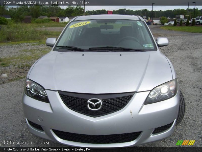 Sunlight Silver Mica / Black 2004 Mazda MAZDA3 i Sedan