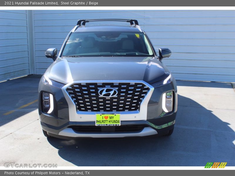 Steel Graphite / Beige 2021 Hyundai Palisade Limited