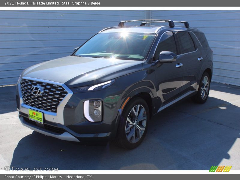 Steel Graphite / Beige 2021 Hyundai Palisade Limited