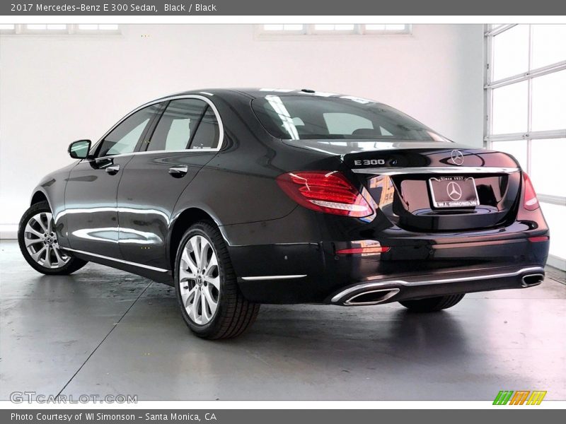Black / Black 2017 Mercedes-Benz E 300 Sedan