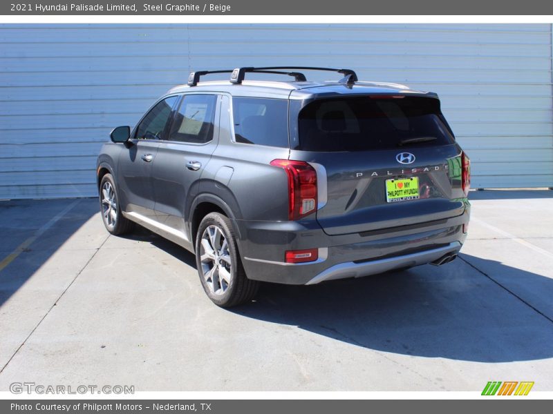 Steel Graphite / Beige 2021 Hyundai Palisade Limited
