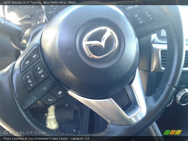 Blue Reflex Mica / Black 2016 Mazda CX-5 Touring