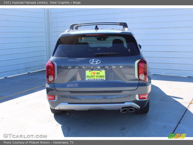 Steel Graphite / Beige 2021 Hyundai Palisade Limited