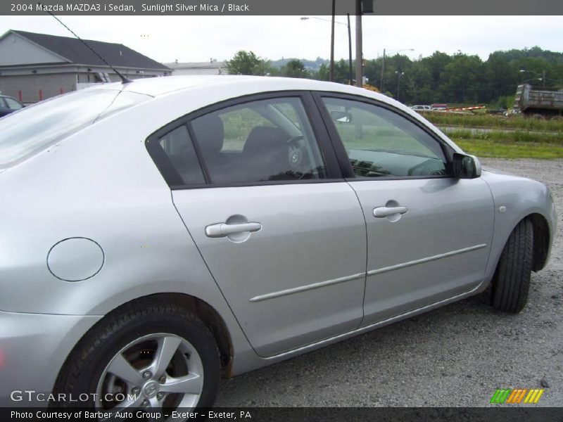 Sunlight Silver Mica / Black 2004 Mazda MAZDA3 i Sedan