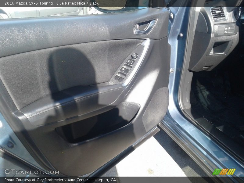 Blue Reflex Mica / Black 2016 Mazda CX-5 Touring