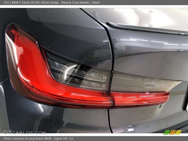 Mineral Gray Metallic / Black 2021 BMW 3 Series M340i xDrive Sedan