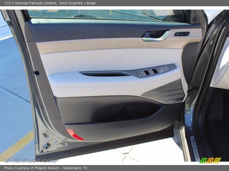 Steel Graphite / Beige 2021 Hyundai Palisade Limited