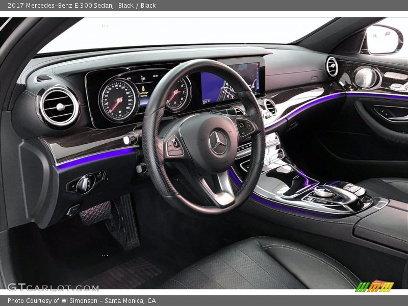 Black / Black 2017 Mercedes-Benz E 300 Sedan