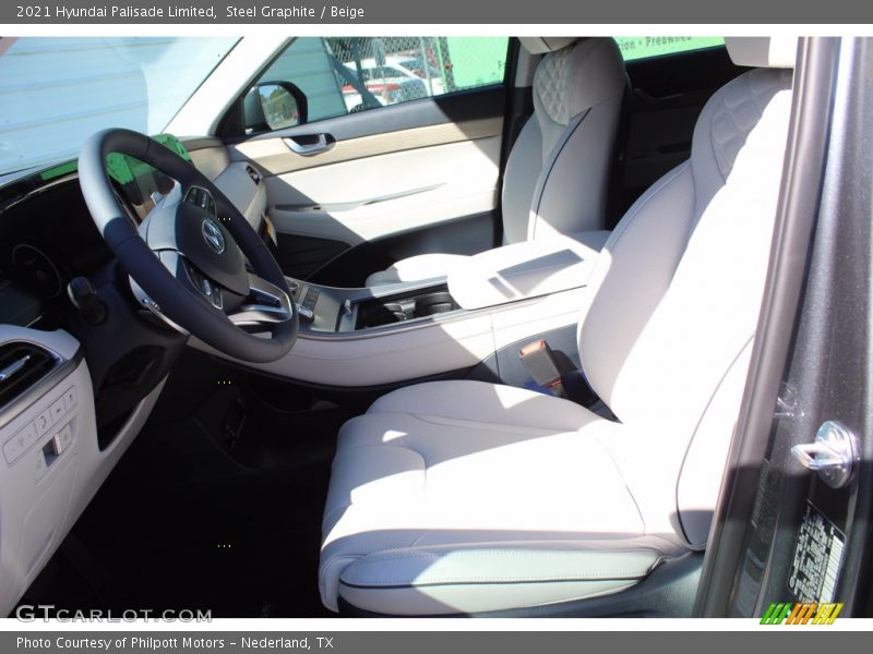 Steel Graphite / Beige 2021 Hyundai Palisade Limited
