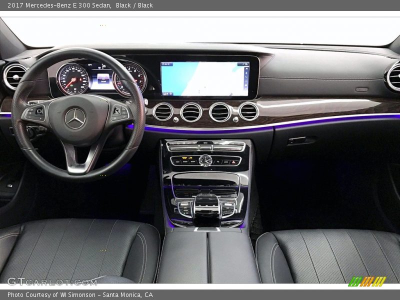 Black / Black 2017 Mercedes-Benz E 300 Sedan