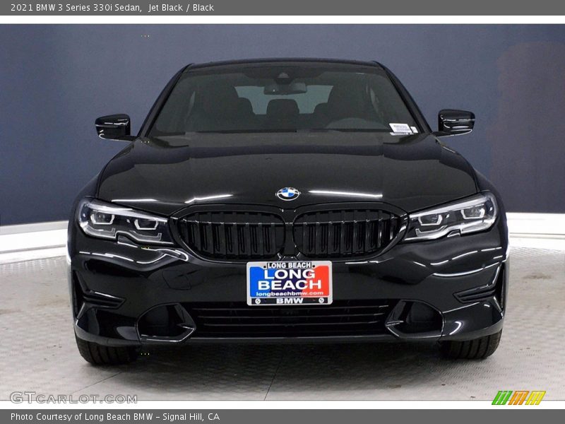 Jet Black / Black 2021 BMW 3 Series 330i Sedan