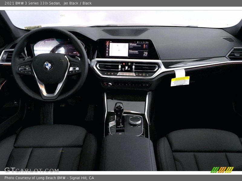 Jet Black / Black 2021 BMW 3 Series 330i Sedan