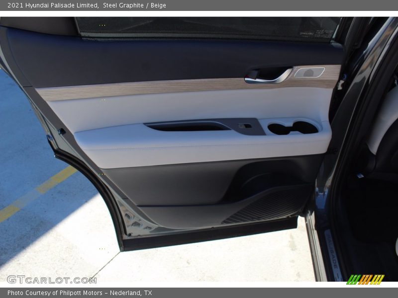 Steel Graphite / Beige 2021 Hyundai Palisade Limited