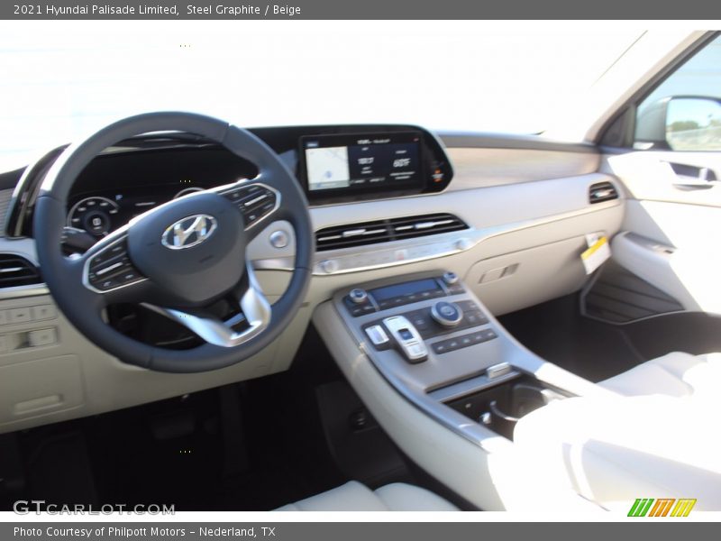 Steel Graphite / Beige 2021 Hyundai Palisade Limited