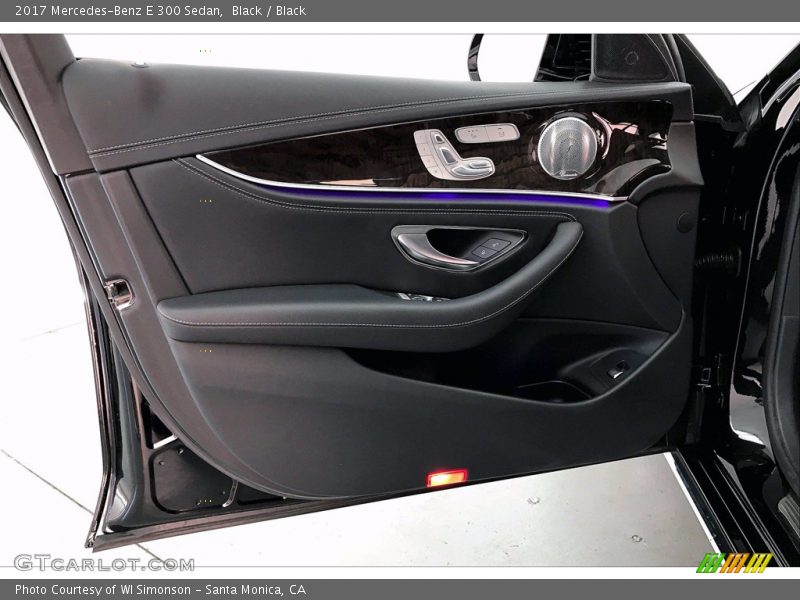Black / Black 2017 Mercedes-Benz E 300 Sedan
