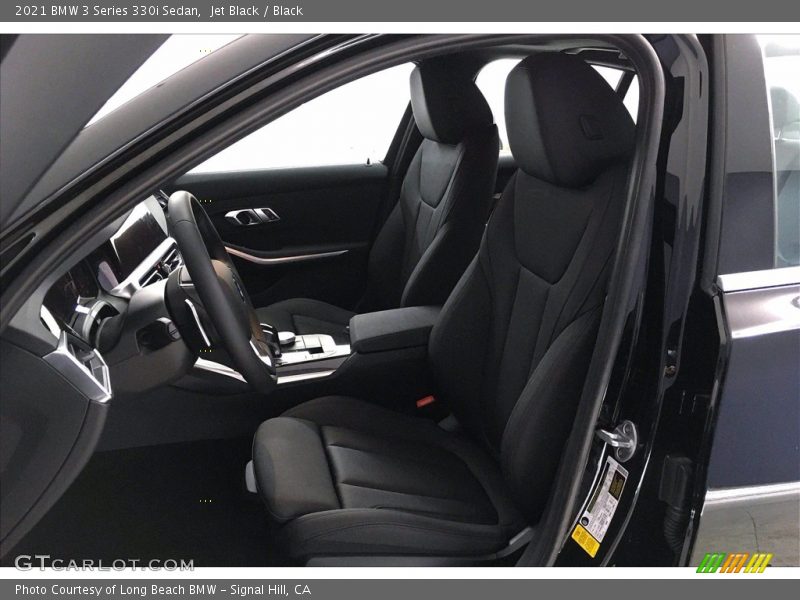 Jet Black / Black 2021 BMW 3 Series 330i Sedan
