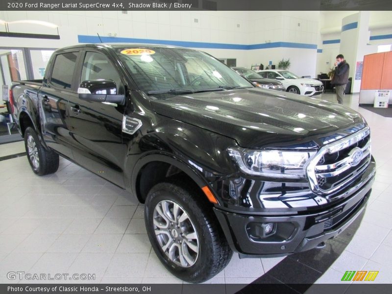 Shadow Black / Ebony 2020 Ford Ranger Lariat SuperCrew 4x4